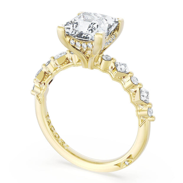 Princess Solitaire Engagement Ring