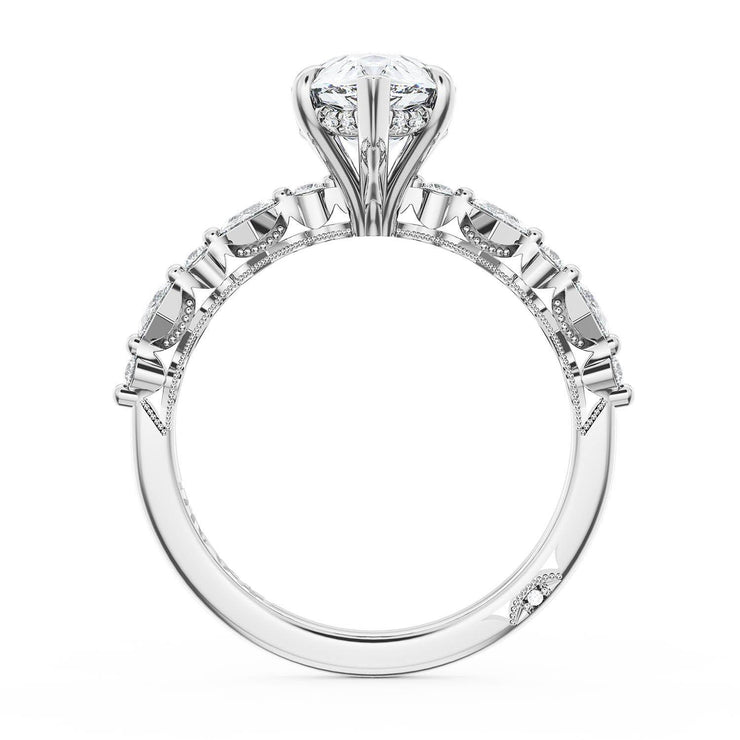 Pear Solitaire Engagement Ring