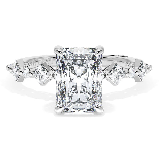 Radiant Solitaire Engagement Ring