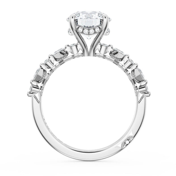 Round Solitaire Engagement Ring