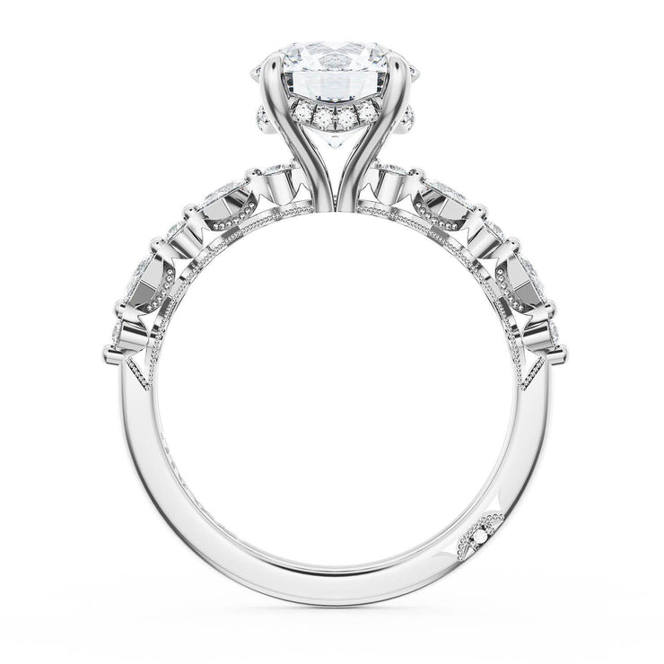 Round Solitaire Engagement Ring