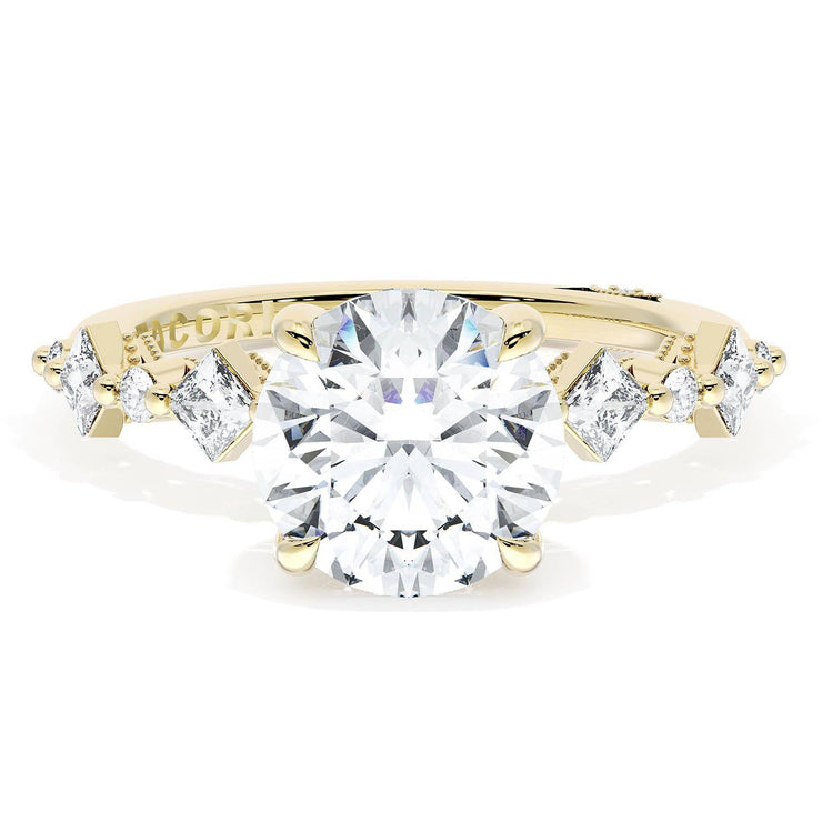 Round Solitaire Engagement Ring