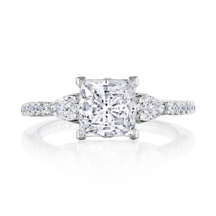 Princess 3-Stone Engagement Ring