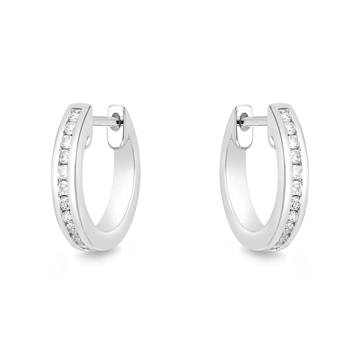 Channel Set Round Hoops