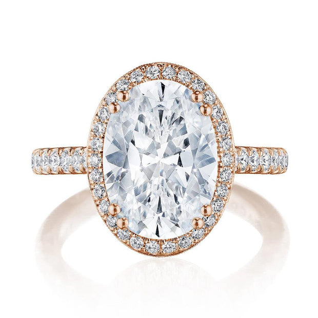 Oval Bloom Engagement Ring