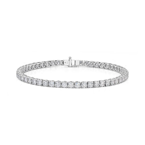 Classic 4-Prong Line Bracelet 7.40ctw approx.