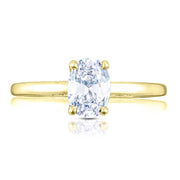 Oval Solitaire Engagement Ring