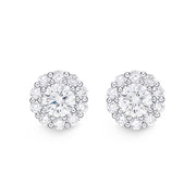 Blossom Diamond Studs .75ctw approx.