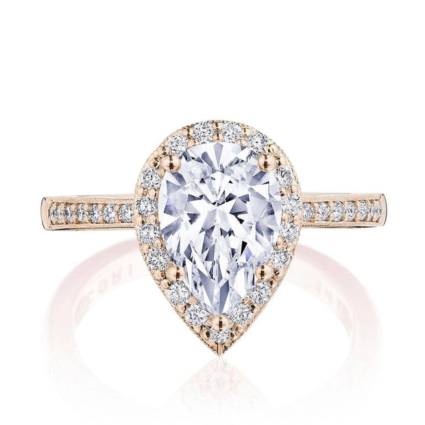 Pear Bloom Engagement Ring