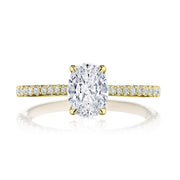 Oval Solitaire Engagement Ring