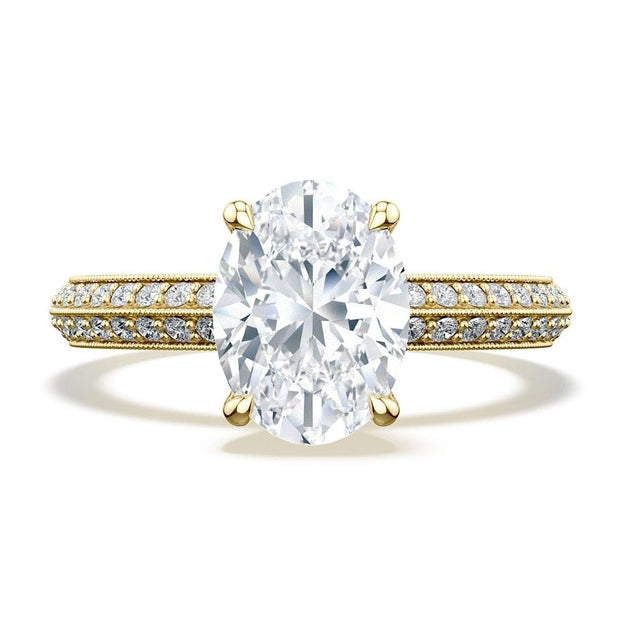 Oval Solitaire Engagement Ring