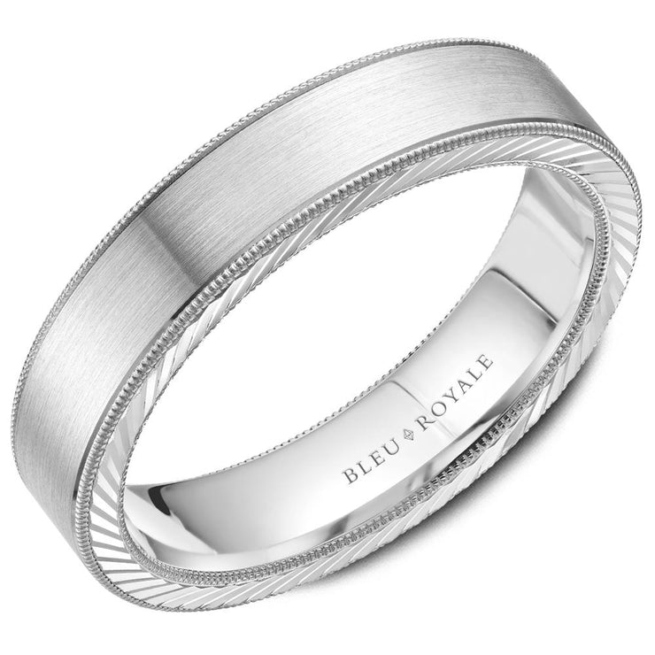 Bleu Royale Wedding Band