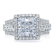 Princess Bloom Engagement Ring