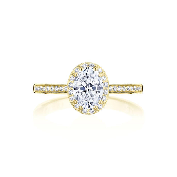 Oval Bloom Engagement Ring