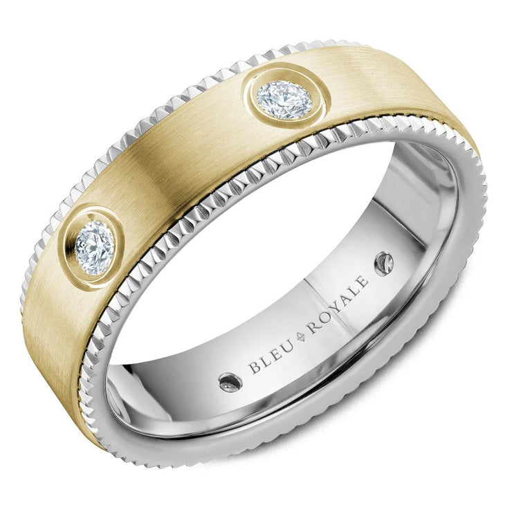 Bleu Royale Wedding Band