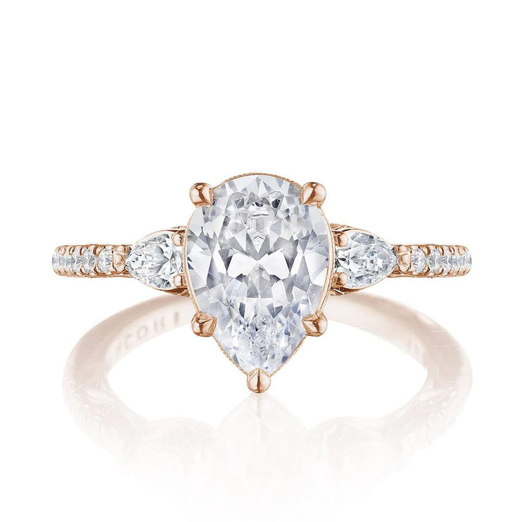 Pear 3-Stone Engagement Ring