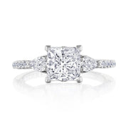 Princess 3-Stone Engagement Ring