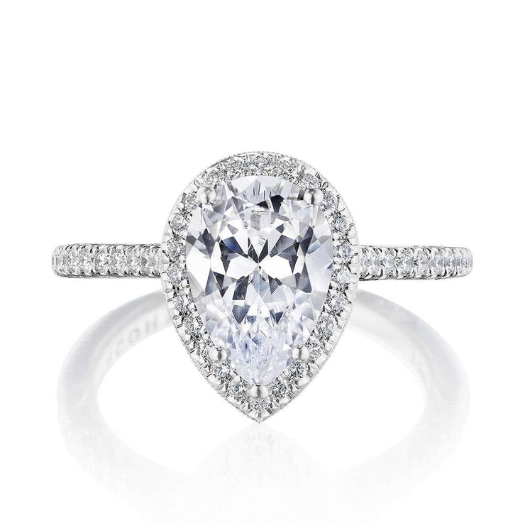 Pear Bloom Engagement Ring