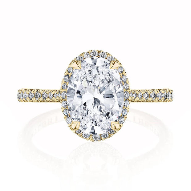 Oval Bloom Engagement Ring