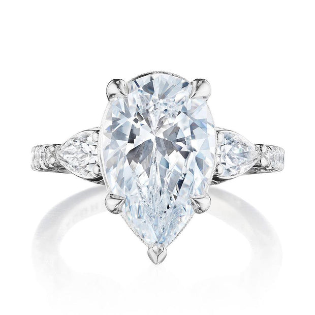 Pear 3-Stone Engagement Ring