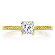 Princess Solitaire Engagement Ring