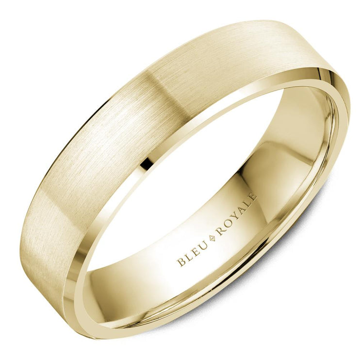 Bleu Royale Wedding Band