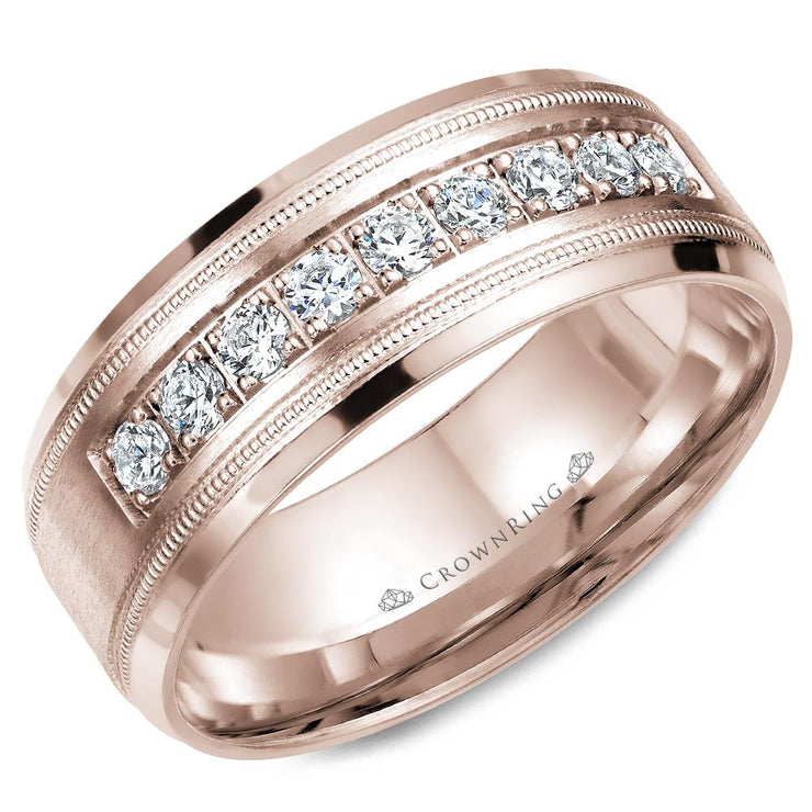 Crownring Wedding Band