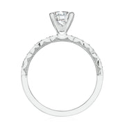 Round Solitaire Engagement Ring