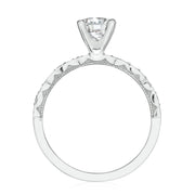 Round Solitaire Engagement Ring