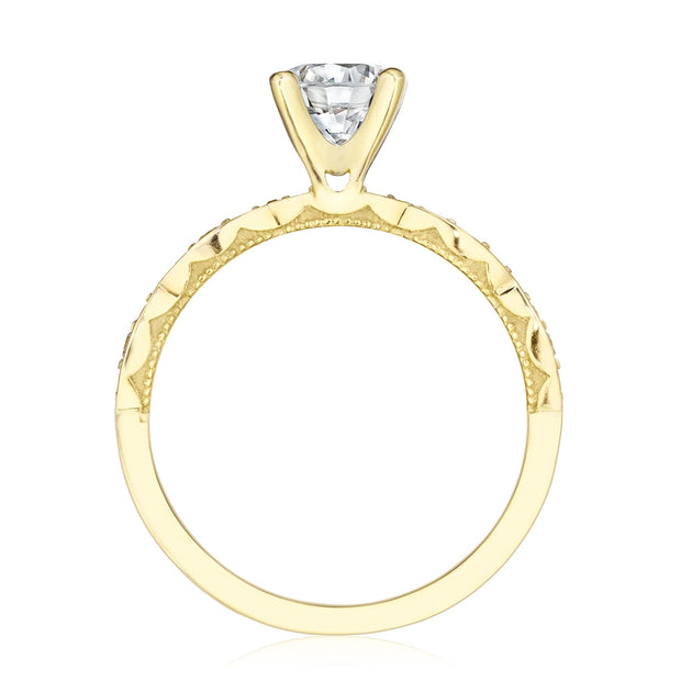 Round Solitaire Engagement Ring