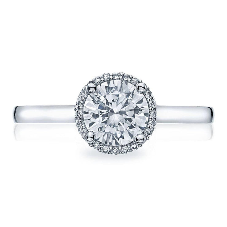 Round Bloom Engagement Ring