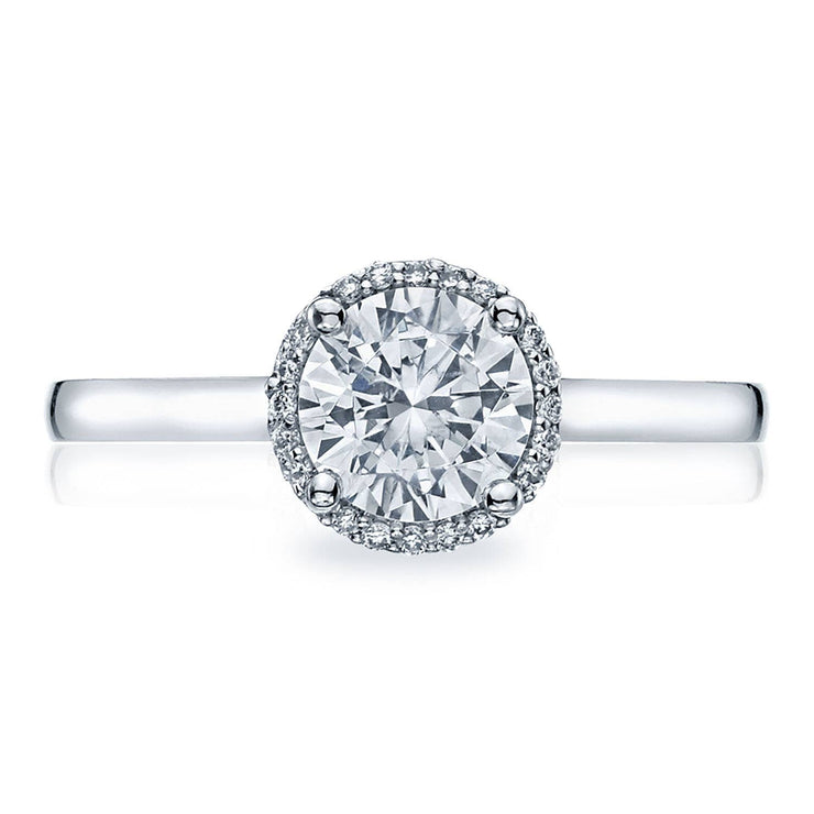 Round Bloom Engagement Ring