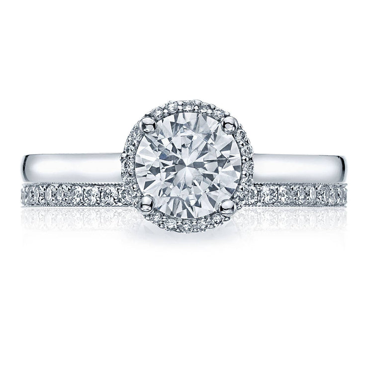 Round Bloom Engagement Ring