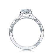 Round Bloom Engagement Ring