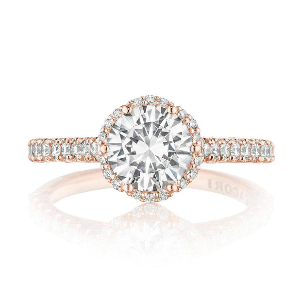 Round Bloom Engagement Ring