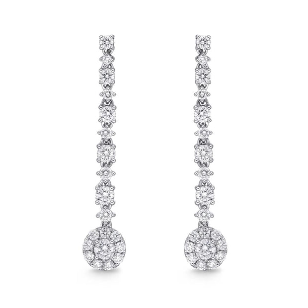 Diamond Line Classics Earrings, 1st Ser., Mdl 06