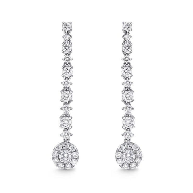 Diamond Line Classics Earrings, 1st Ser., Mdl 06