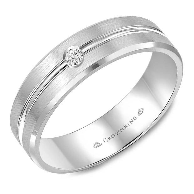 Crownring Wedding Band