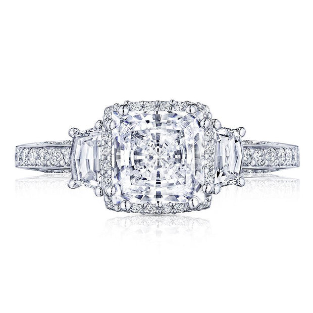 Princess 3-Stone Engagement Ring