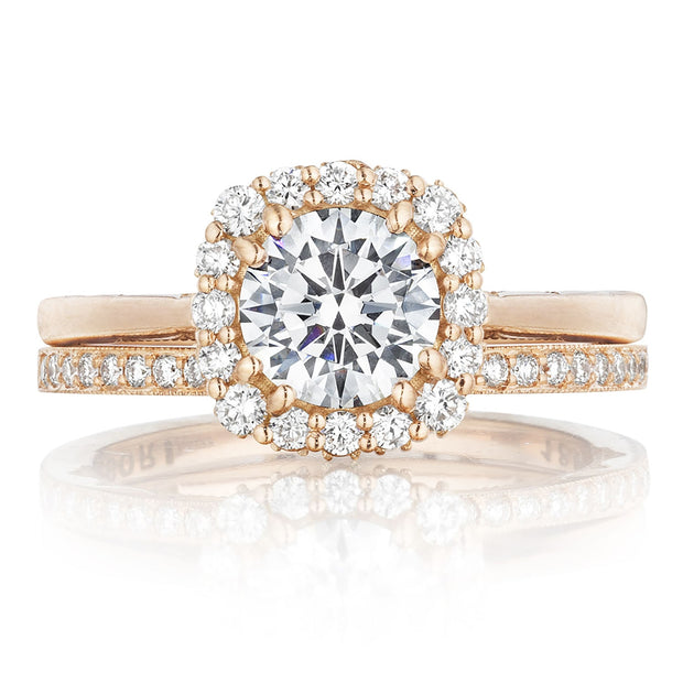 Round Bloom Engagement Ring