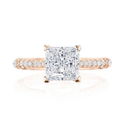 Princess Solitaire Engagement Ring