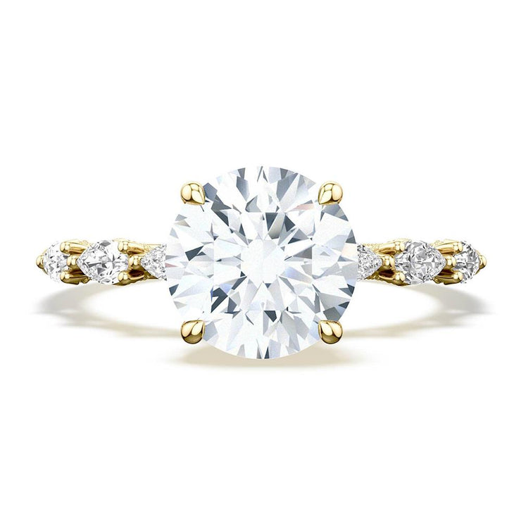 Round Solitaire Engagement Ring