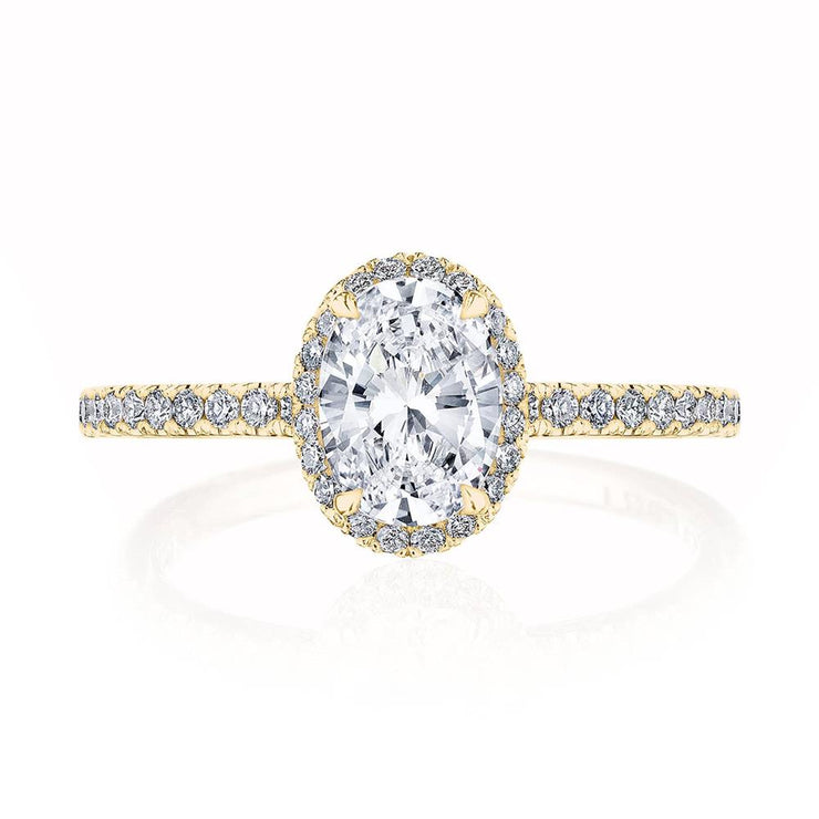 Oval Bloom Engagement Ring