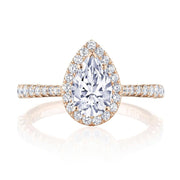 Pear Bloom Engagement Ring