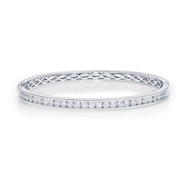 Channel Set Diamond Bangle 2ctw approx.