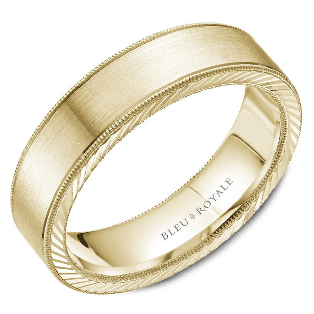 Bleu Royale Wedding Band