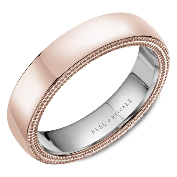 Bleu Royale Wedding Band