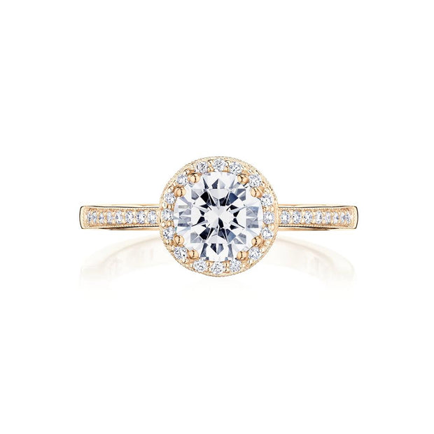 Round Bloom Engagement Ring