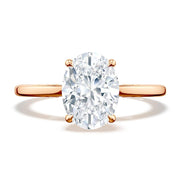 Oval Solitaire Engagement Ring