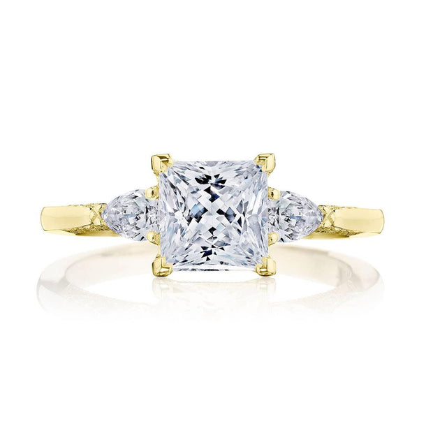 Princess 3-Stone Engagement Ring